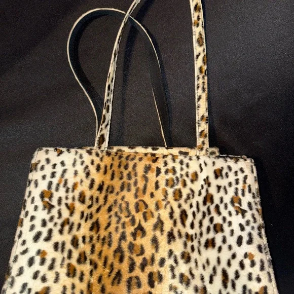 Leopard Print Satchel Bag - Picture 6 of 6